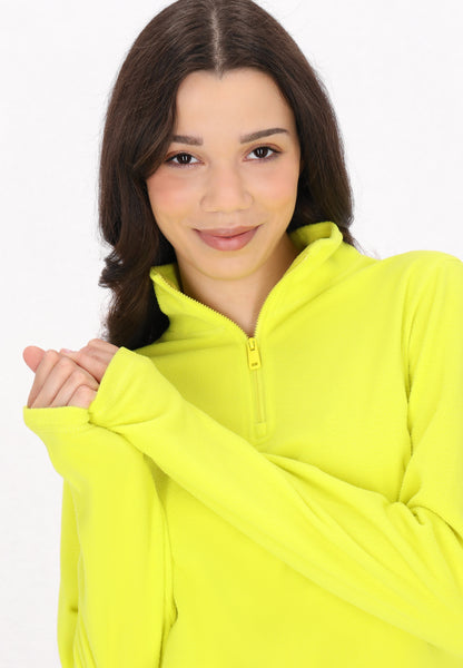 myMo Damen Fleecepullover