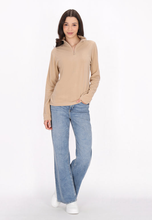 myMo Damen Fleecepullover