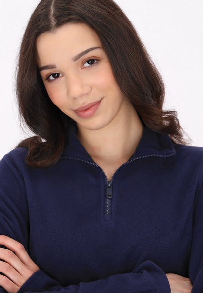 myMo Damen Fleecepullover