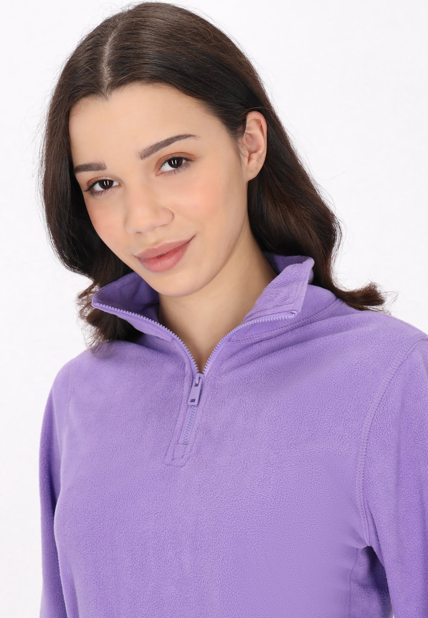 myMo Damen Fleecepullover