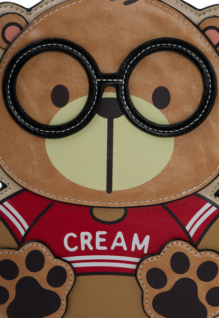 myMo pop Cream Bear Backpack