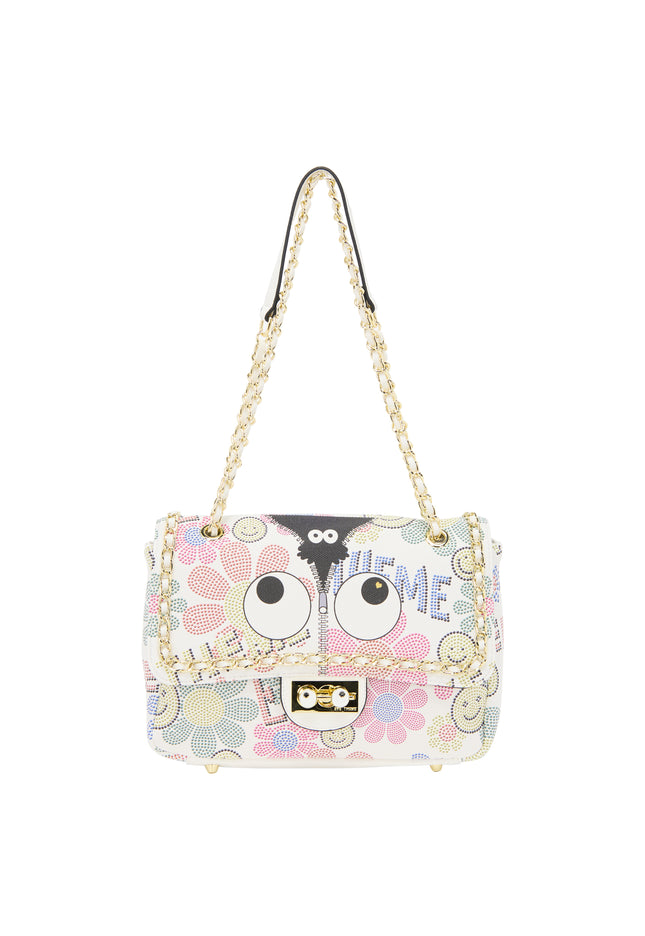 myMo pop EYETHEME Women's Flap Bag
