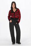 Black Dark Red