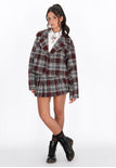 Burgundy Check