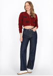 Burgundy Melange