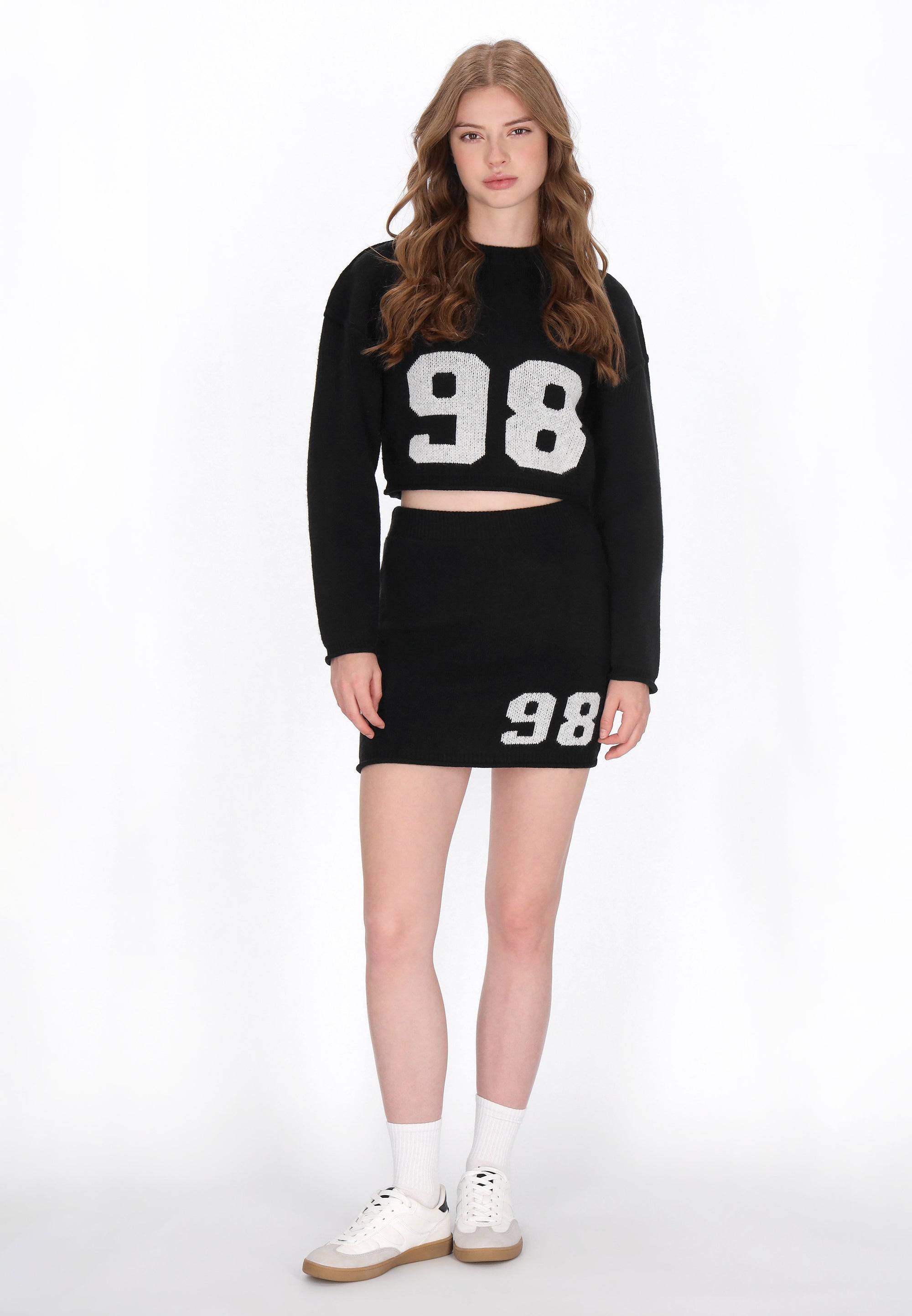 Black White