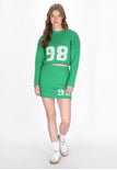 Green White