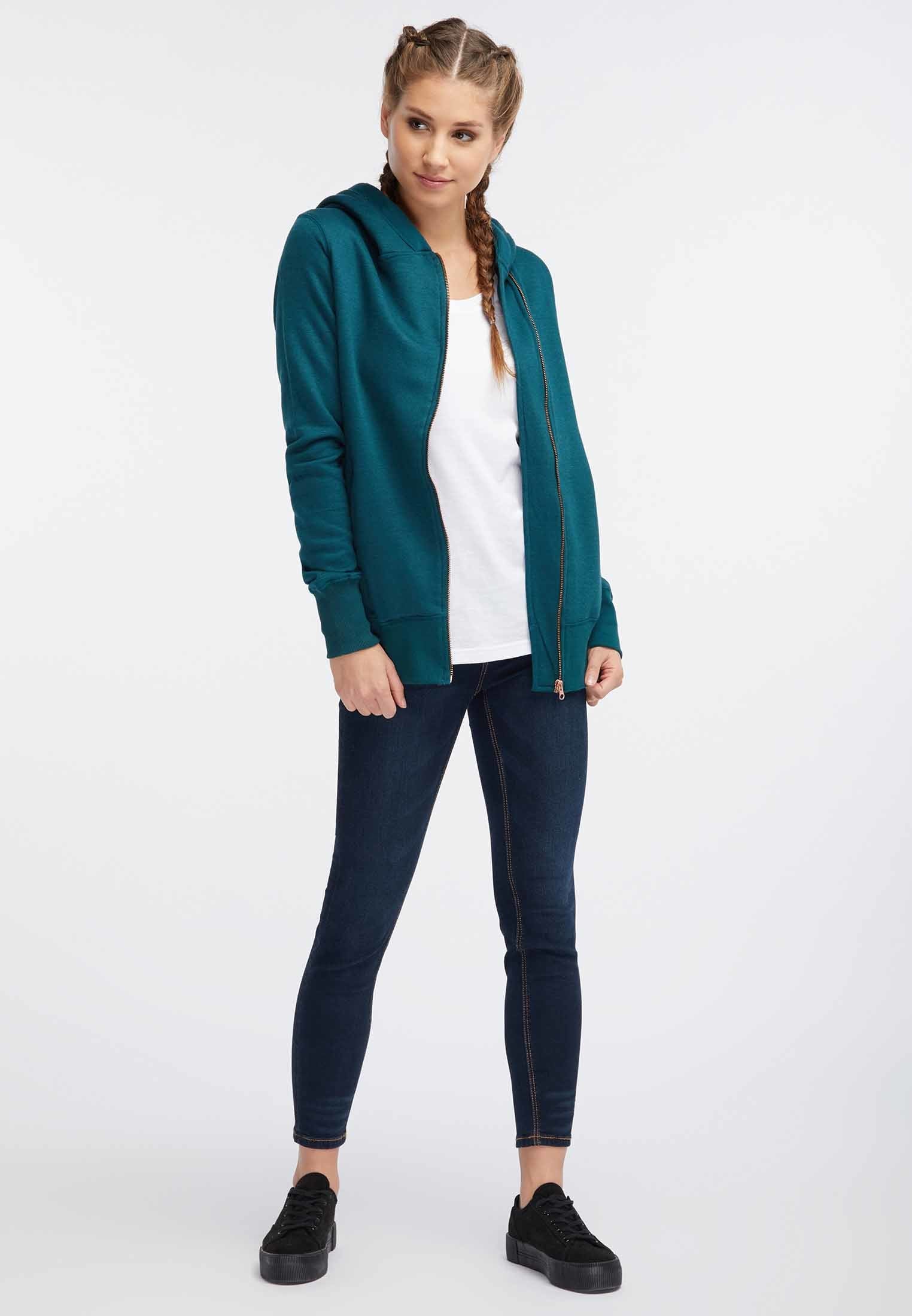 myMo Damen Sweatjacke