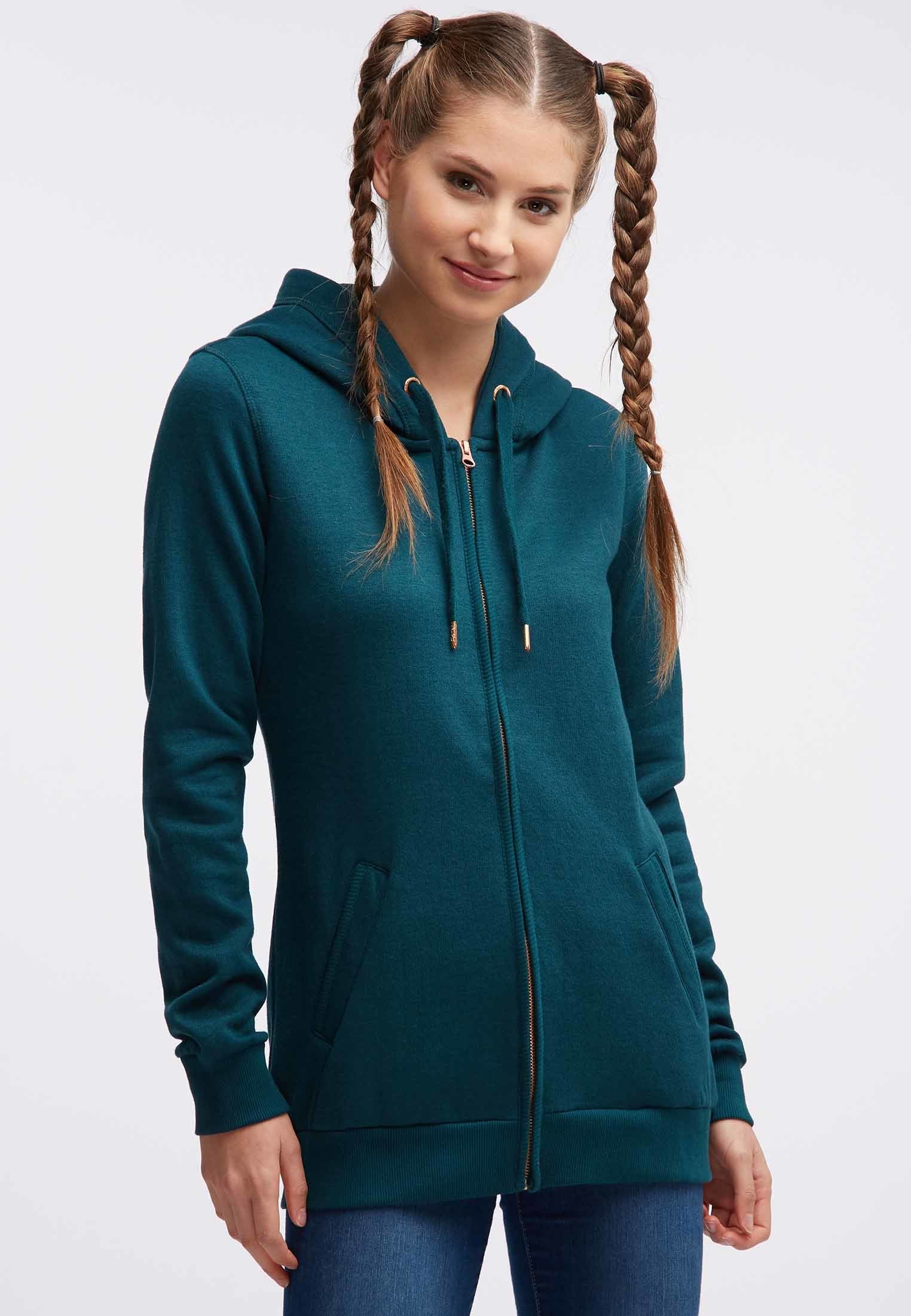 myMo Damen Sweatjacke