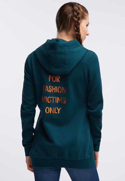 myMo Damen Sweatjacke