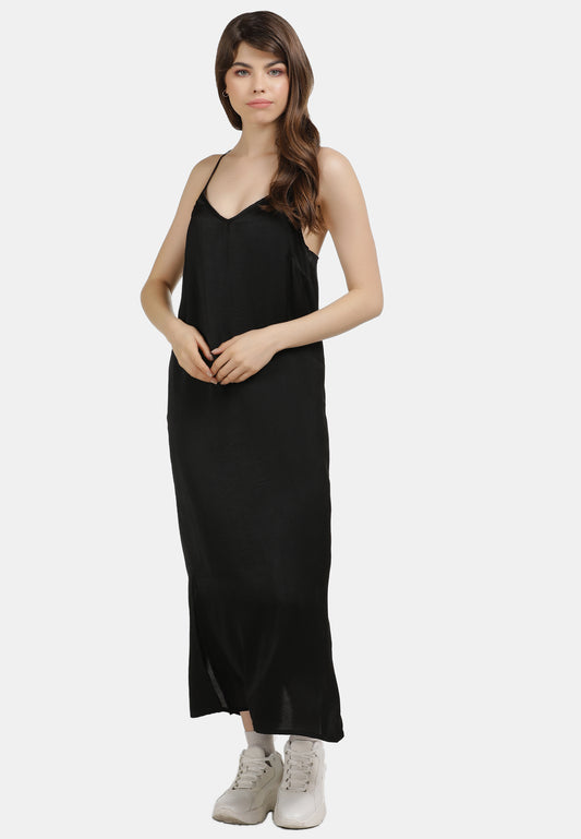 myMo Damen Maxi Kleid