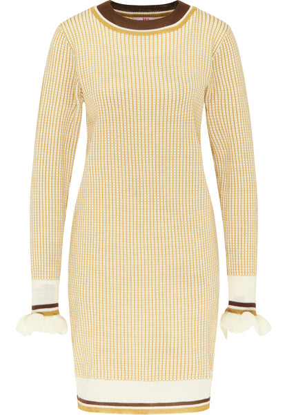 myMo Damen Strick Kleid