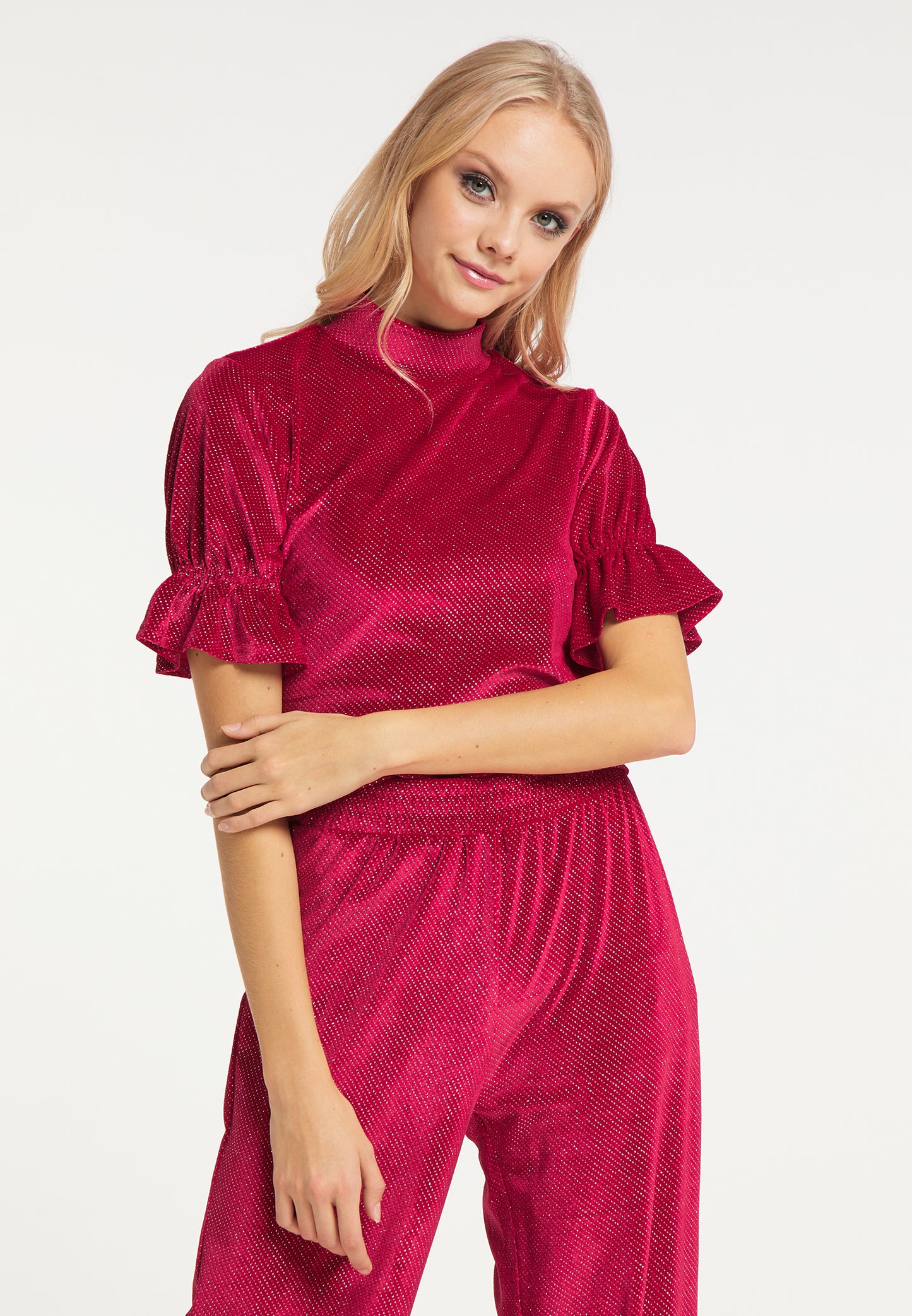 myMo at night Damen Samtshirt