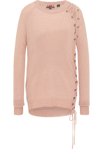 myMo ROCKS Damski Sweter Dzianinowy