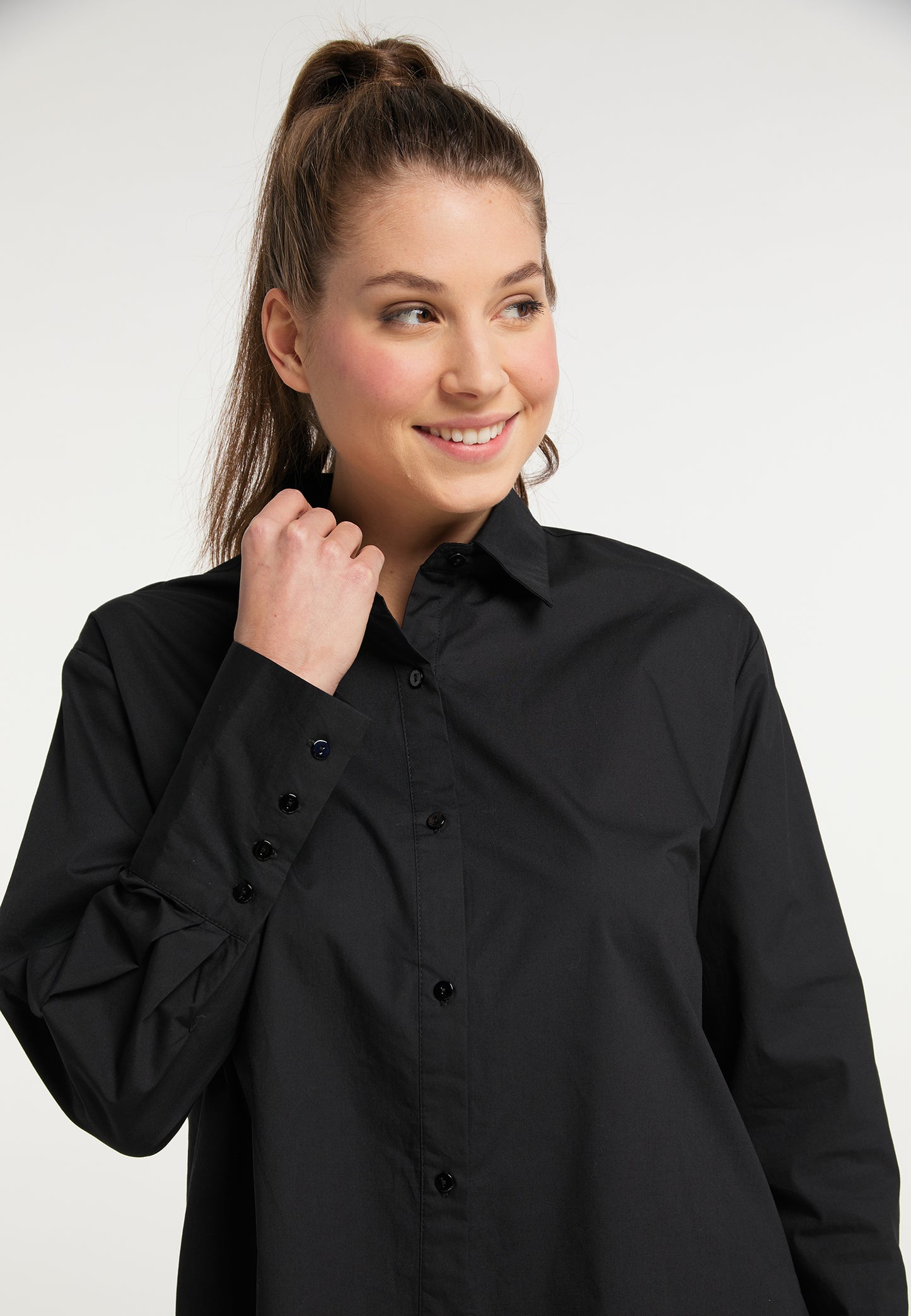 myMo Damen Shirt Kleid
