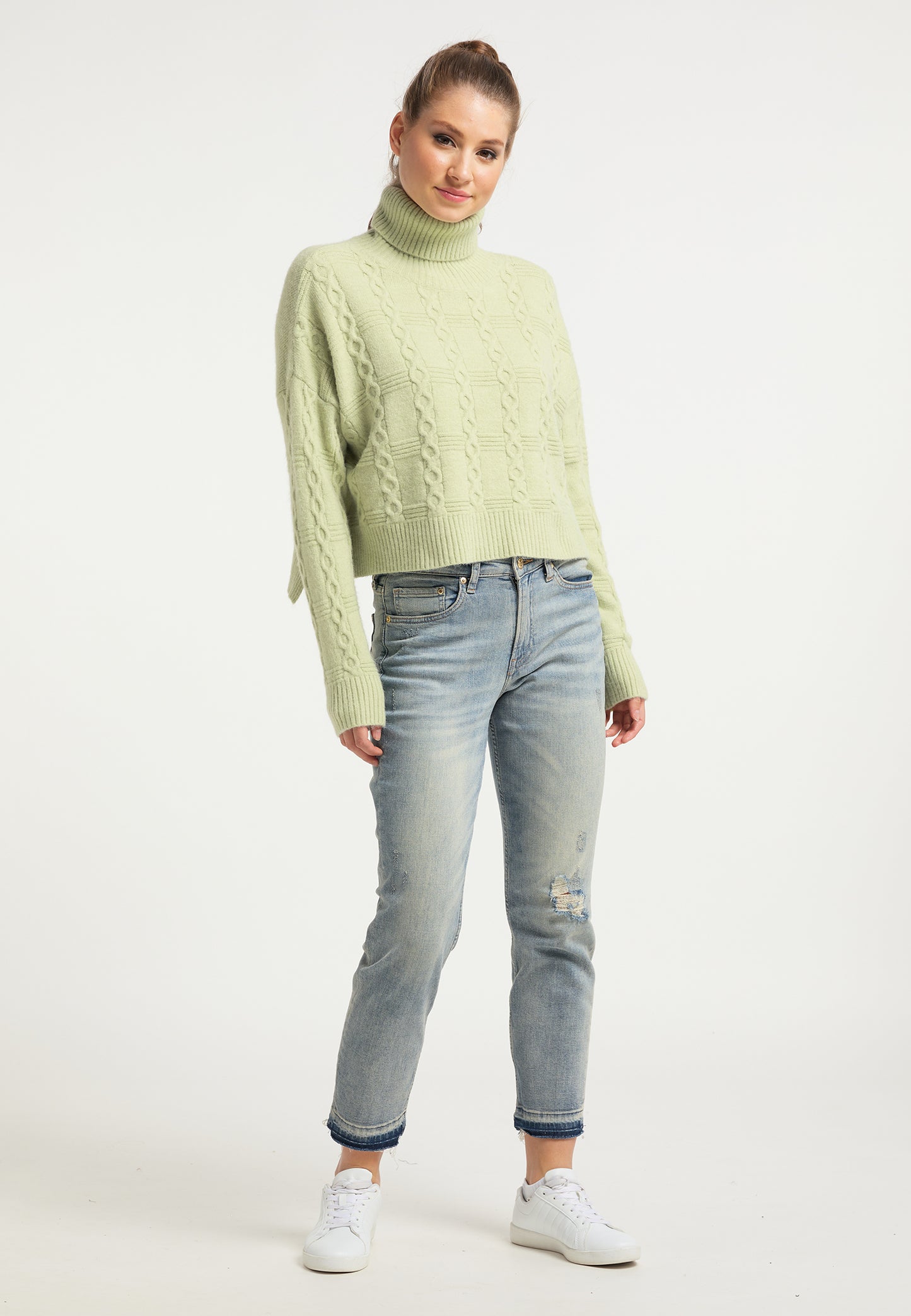 myMo Women's Turtleneck Sweater
