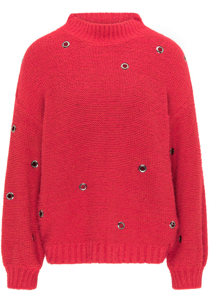 myMo ROCKS damski sweter dzianinowy