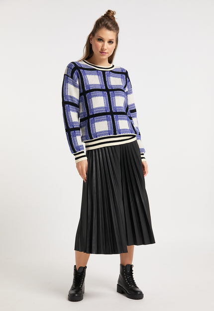 myMo ROCKS Damski Sweter Dzianinowy