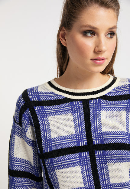 myMo ROCKS Damski Sweter Dzianinowy