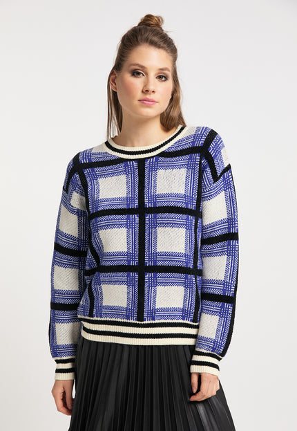 myMo ROCKS Damski Sweter Dzianinowy