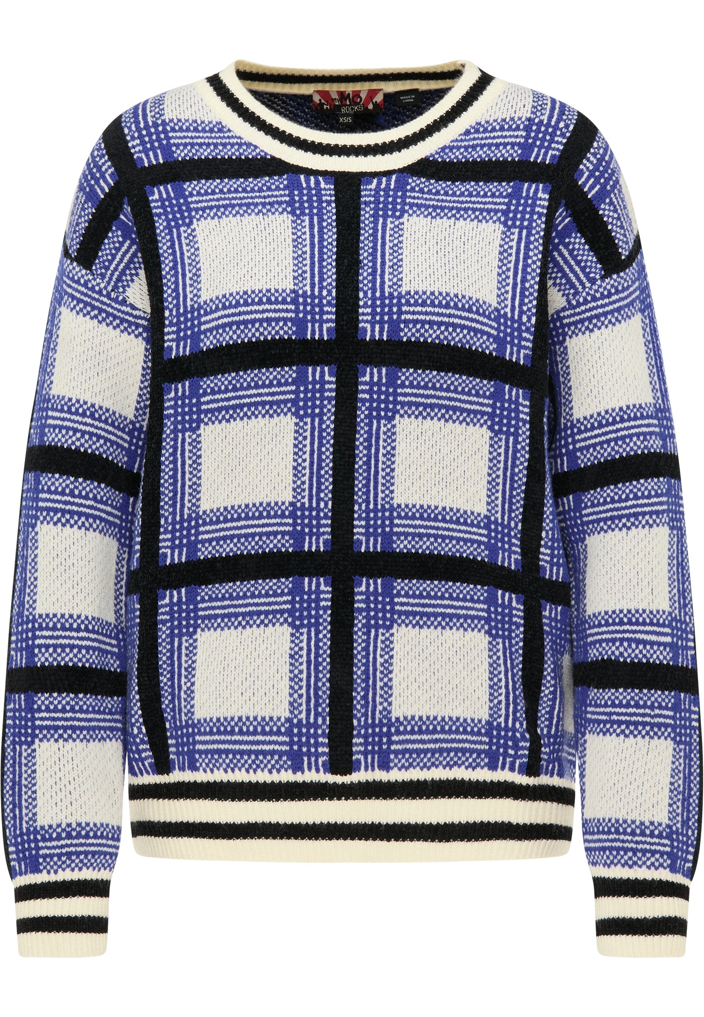 myMo ROCKS damski sweter dzianinowy