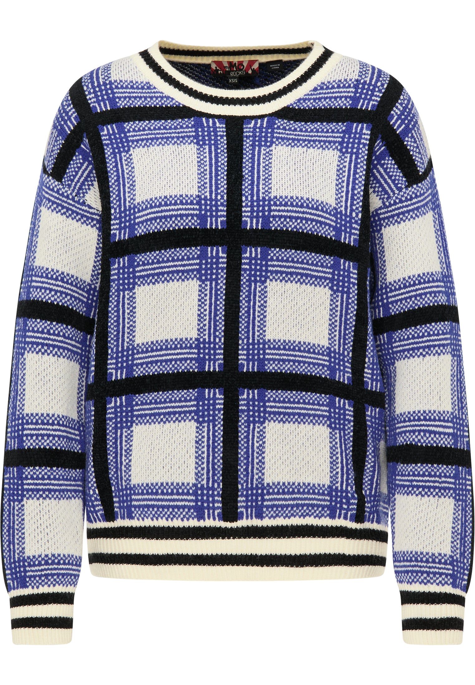 myMo ROCKS damski sweter dzianinowy